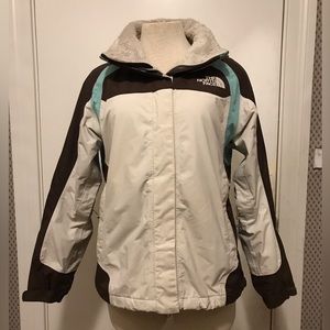The North Face Womens hooded ski jacket